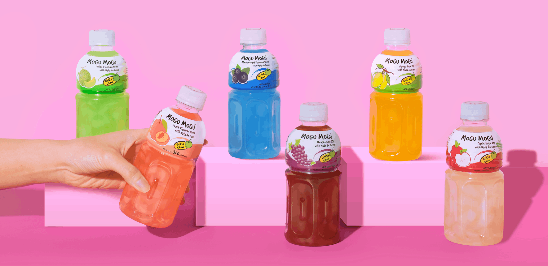 mogu mogu nata de coco drink product